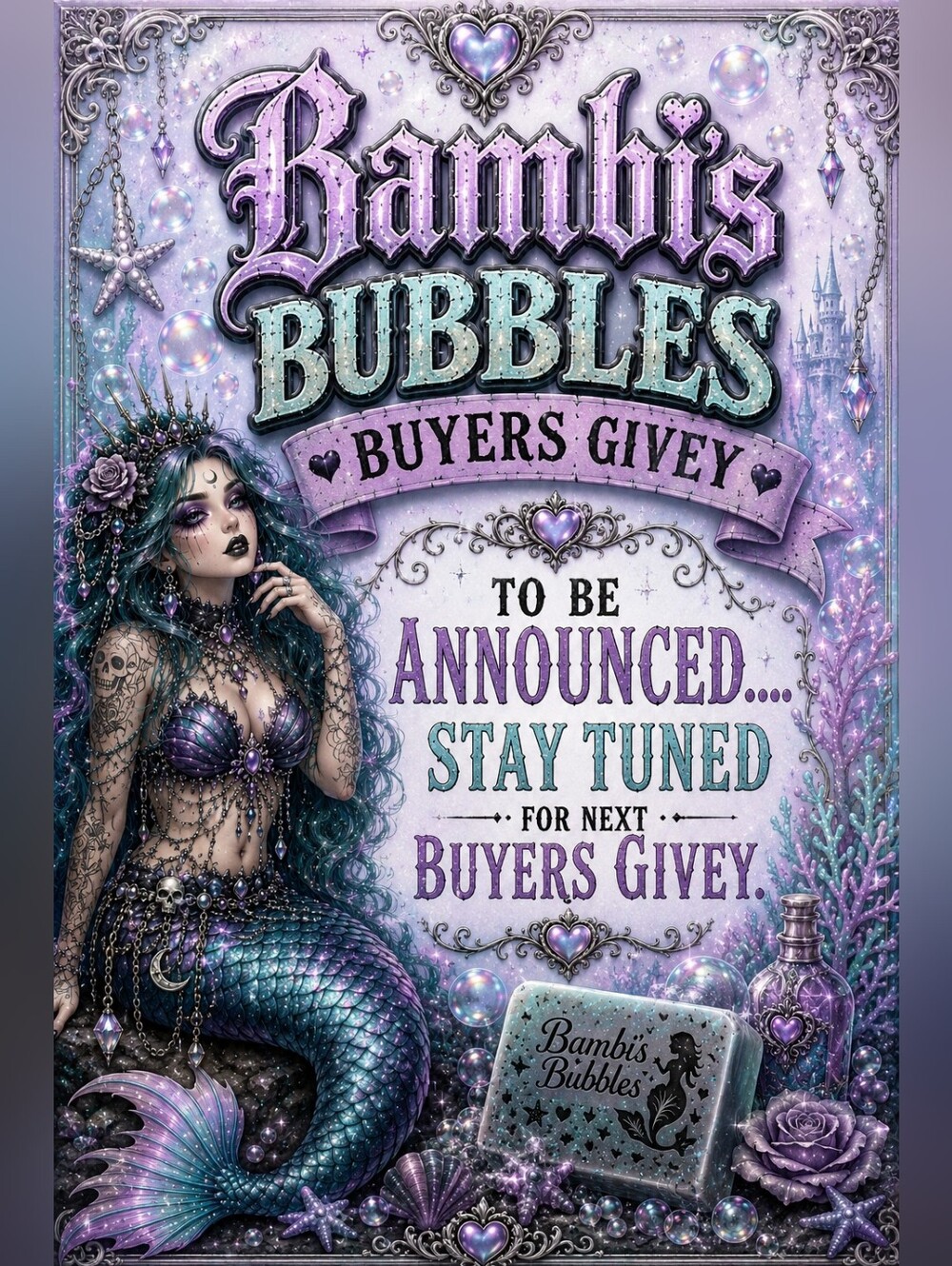STAY TUNED FOR NEXT BUYERS GIVEY